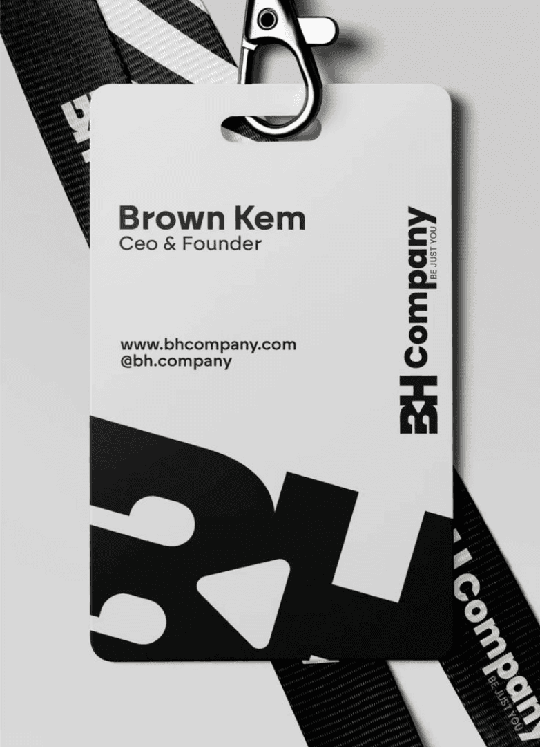 Asterixify Event Badge — professional NFC-enabled lanyard badge